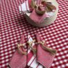 Mantel Picnic Cuadros Rojos chicos - 100% Cotton