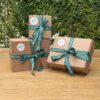 Posavasos bordados “copas” - Set de 6