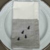 Servilletas Le Formichine Gris & Blanco