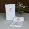 Toallas de Mano Bordado Abeja Dorado (Gift box)