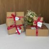 Toallas de Mano Bordado Abeja Dorado (Gift box)
