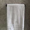 Pack: Toalla Rombos gris Extra grande + manos