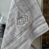 Toalla Rombos gris (extra grande)